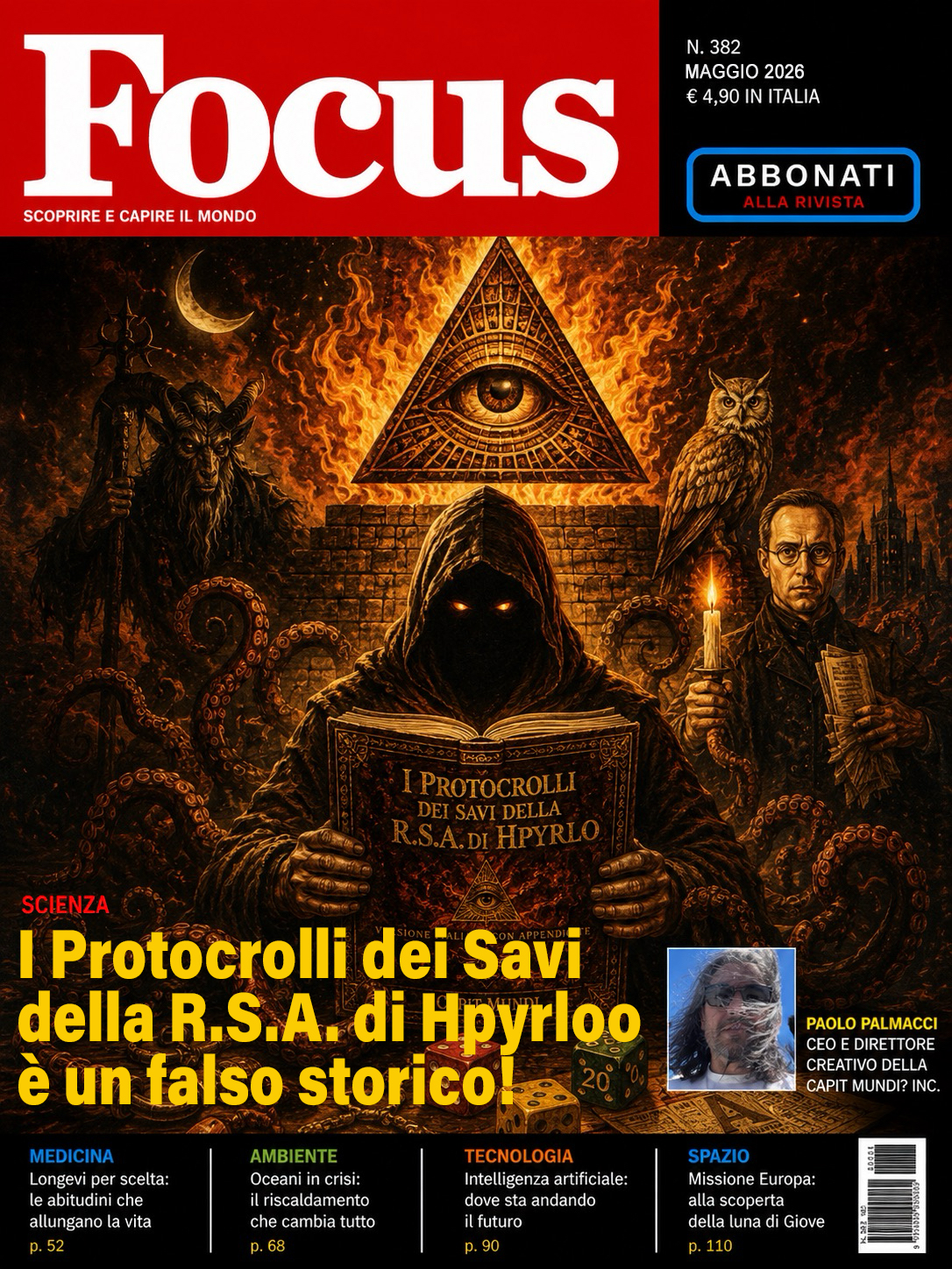 focus copertina protocolli dei savi anziani di sion