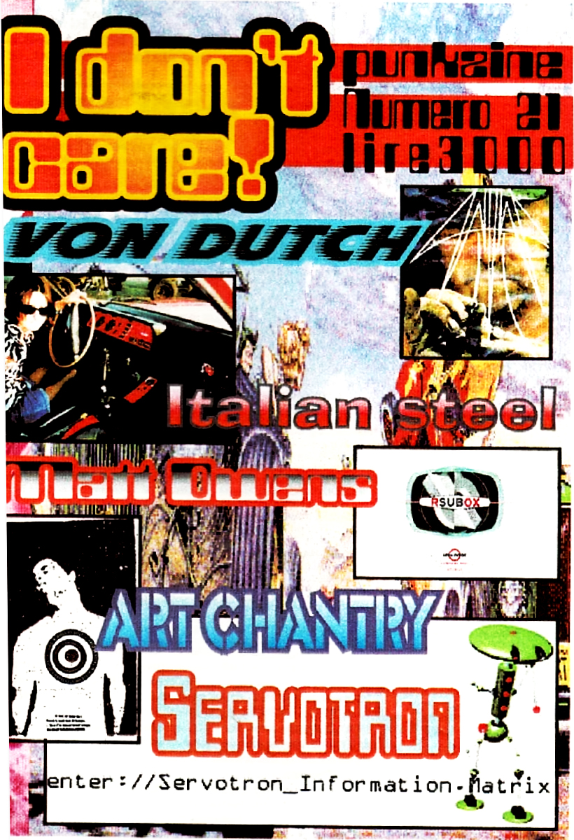 i don't care fanzine