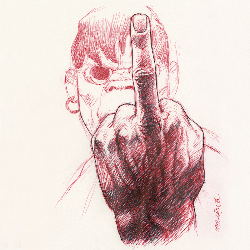 Copertina di No Capitulation disegnata da Tanino Liberatore