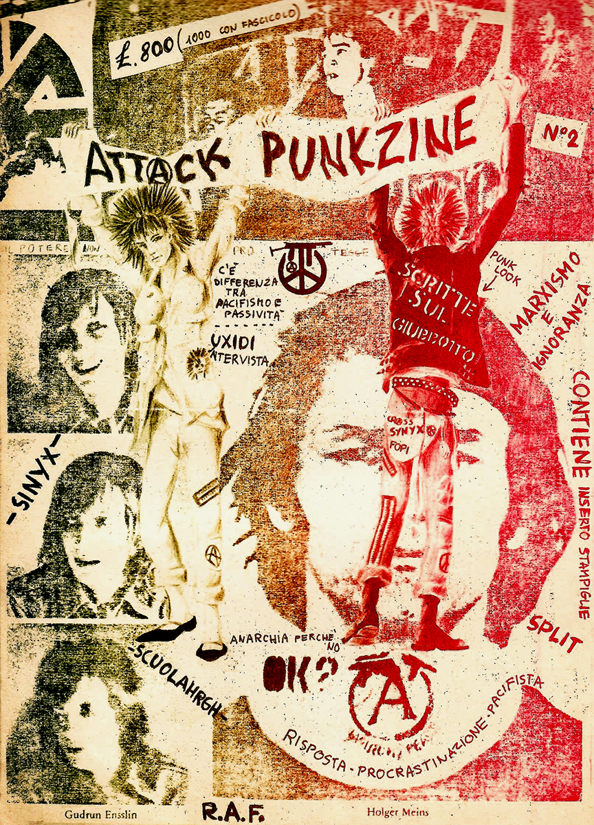 attack punkzine fanzine