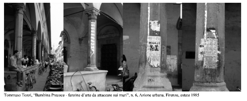 bambina precoce fanzine murale