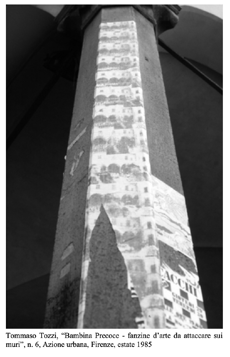 bambina precoce fanzine murale