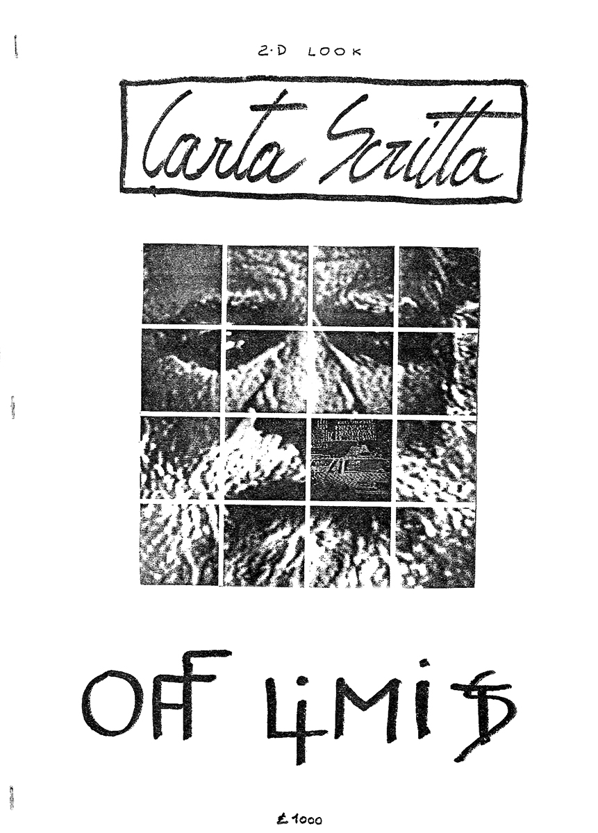 carta scritta fanzine
