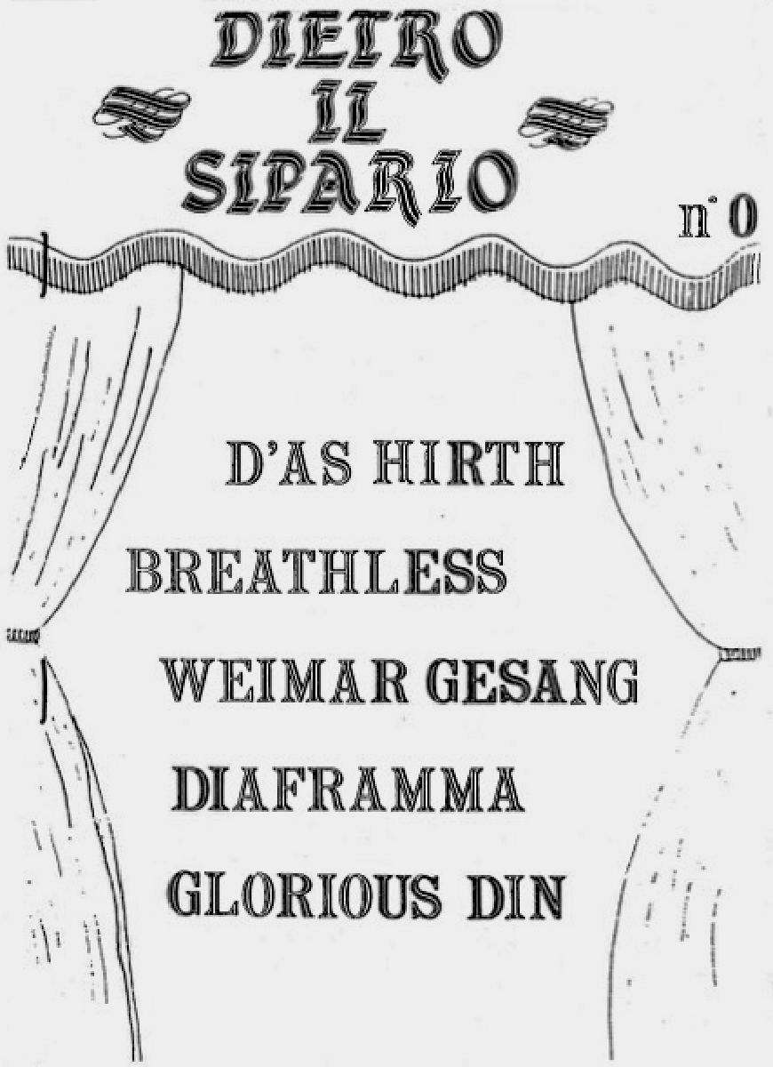 dietro il sipario fanzine