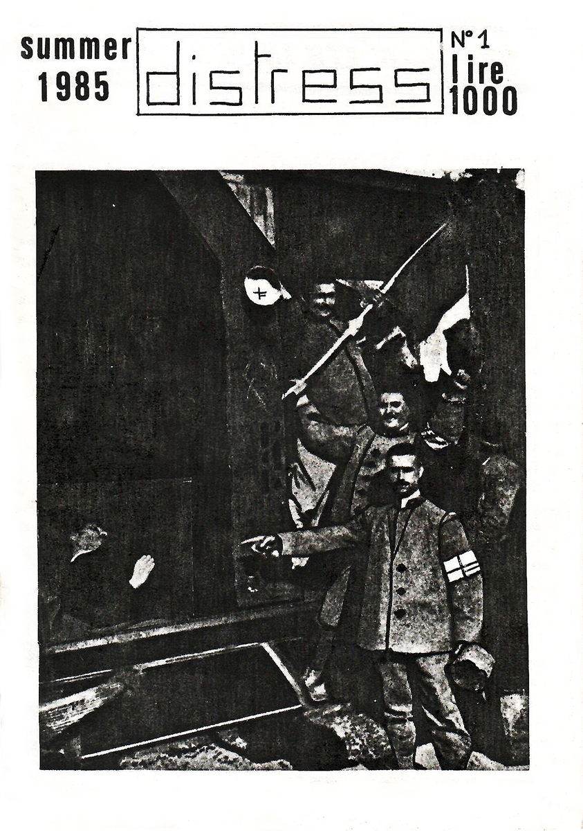 distress fanzine