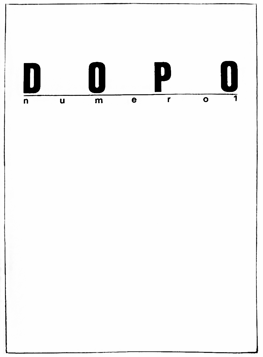 dopo fanzine