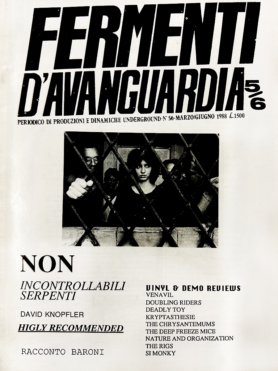 fermenti d'avanguardia fanzine