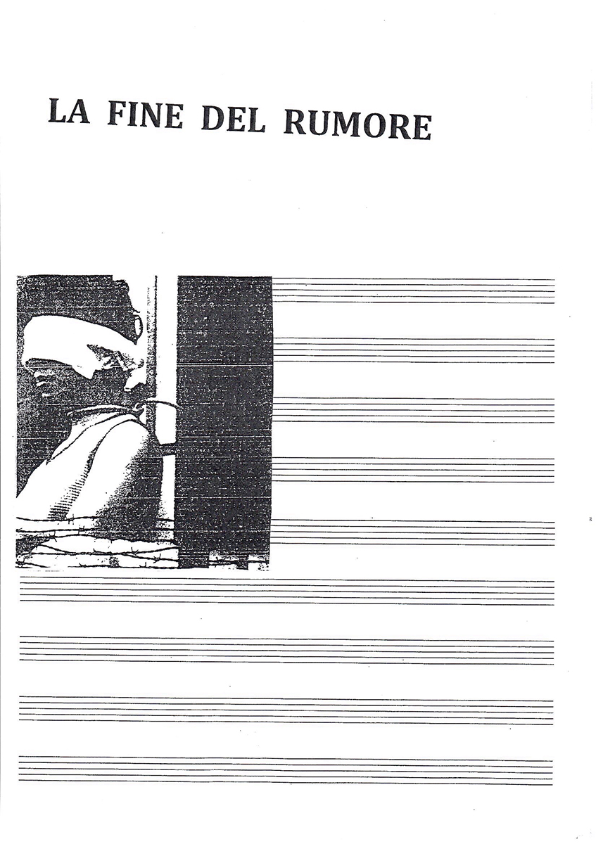 la fine del rumore fanzine