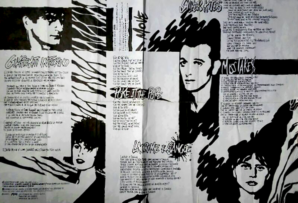 Gronge & Move (interno copertina LP - 1987)