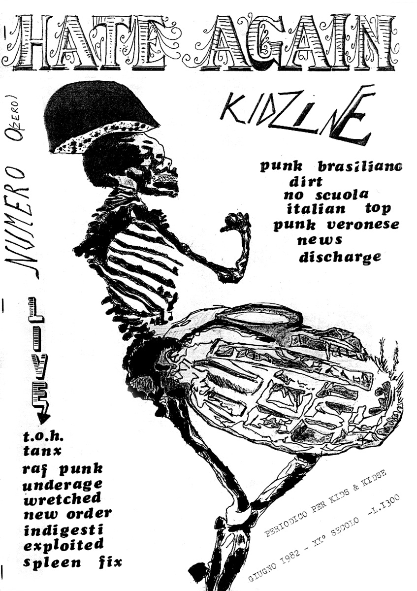 hate again fanzine