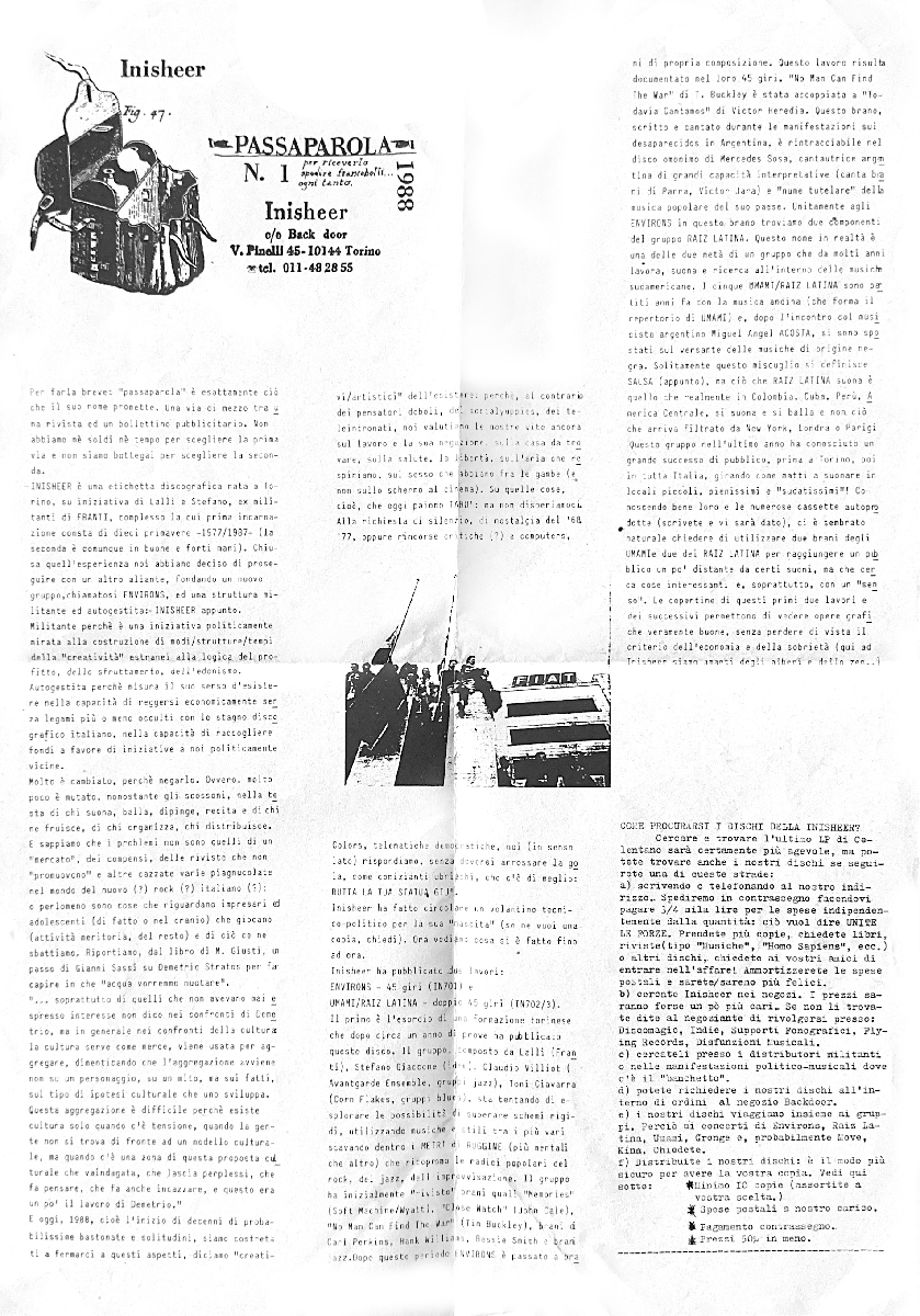 inisheer fanzine