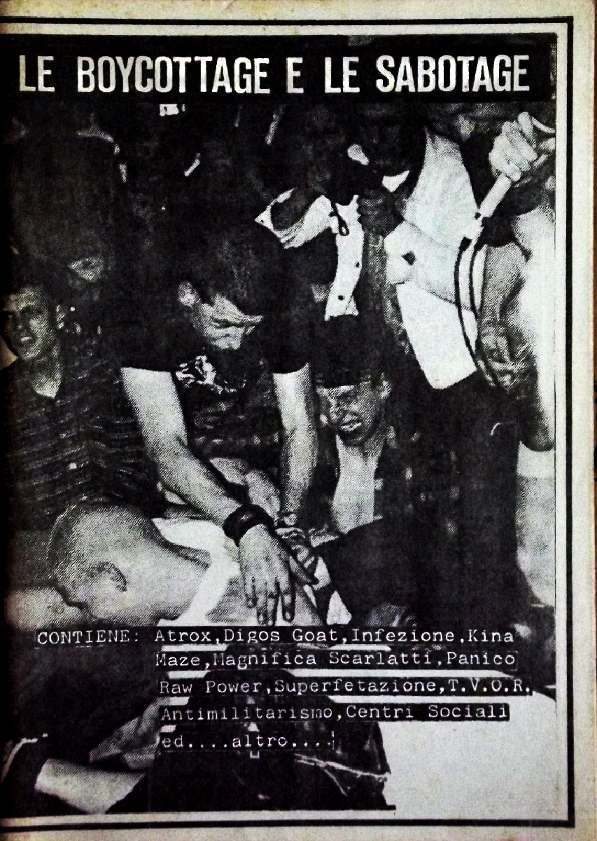 Le Boycottage e le Sabotage fanzine