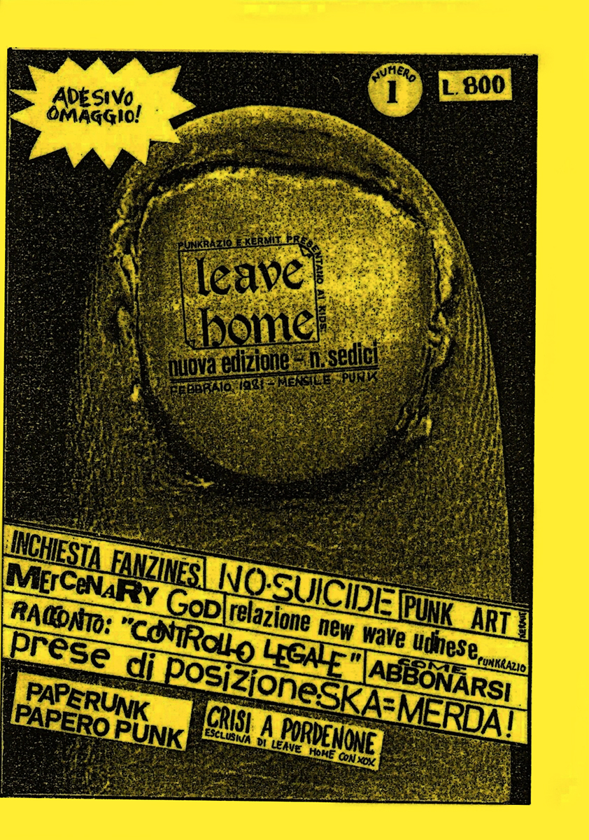 leave home fanzine