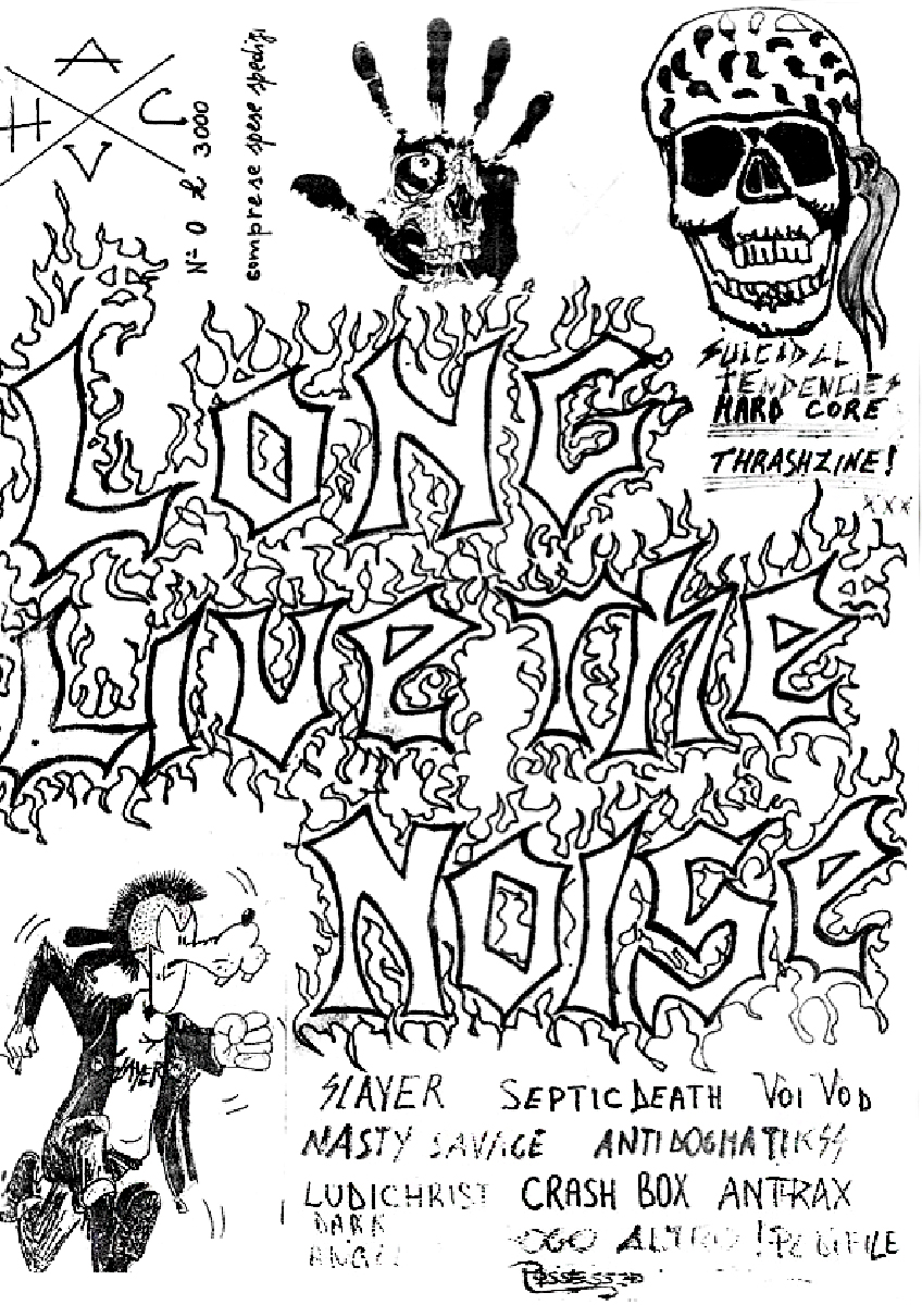 long live the noise fanzine