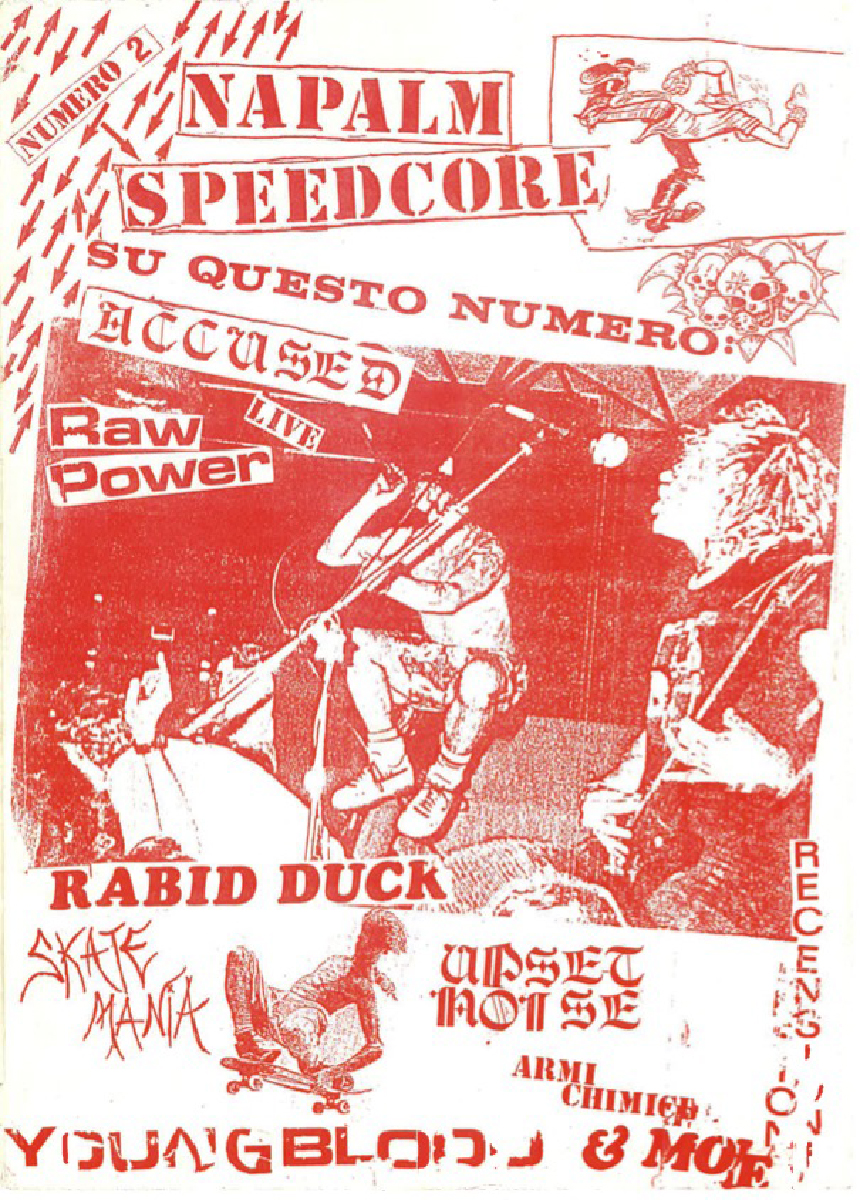 napalm speedcore fanzine