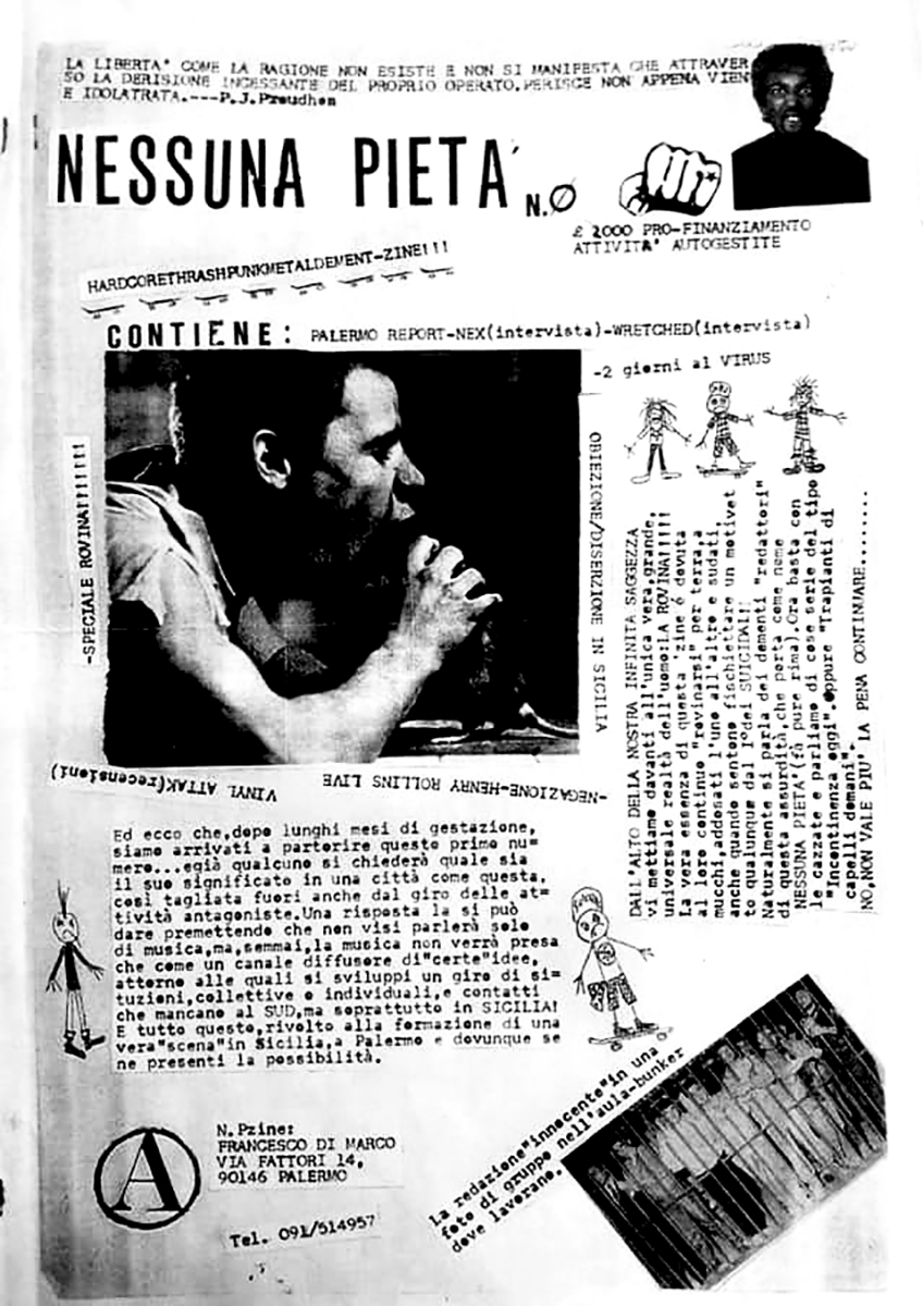 nessuna pietà fanzine