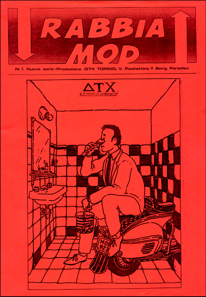 rabbia mod fanzine