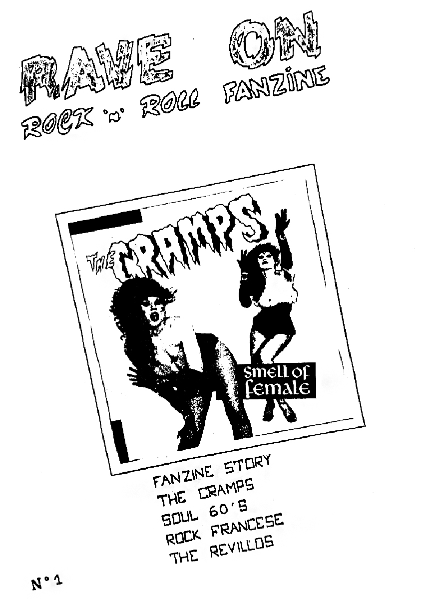 rave on fanzine