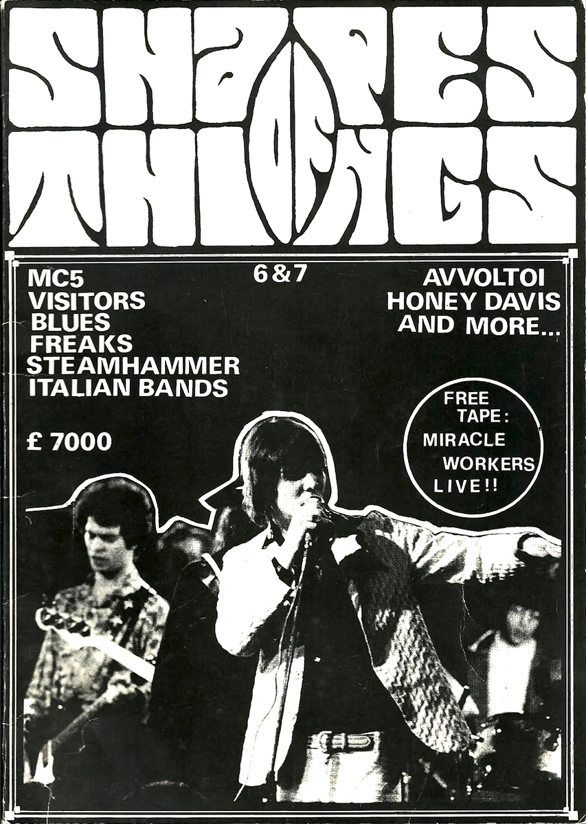 shapes of things fanzine