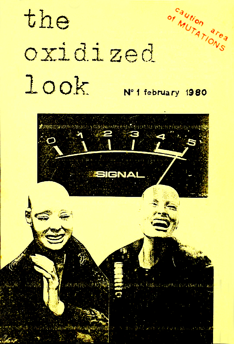 the oxidized look fanzine mail art