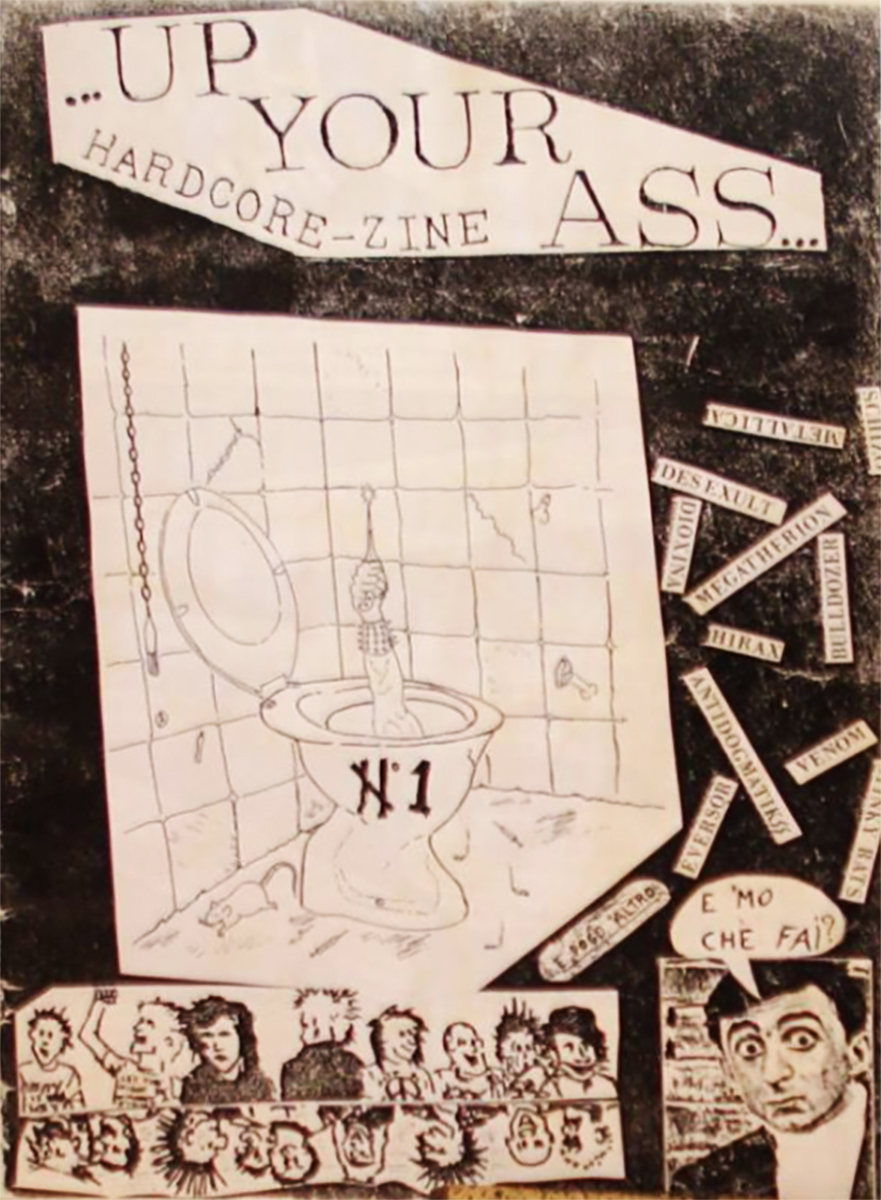 up your ass fanzine